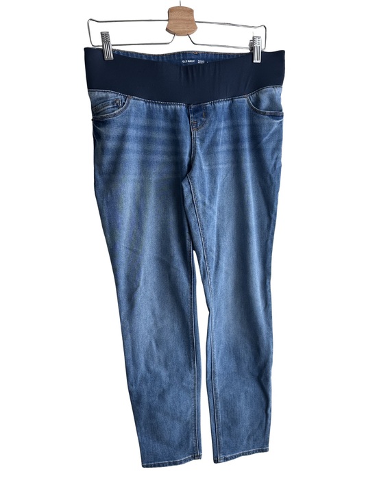 Old Navy Denim - Old Navy Maternity Jeggings Waistband Blue Denim